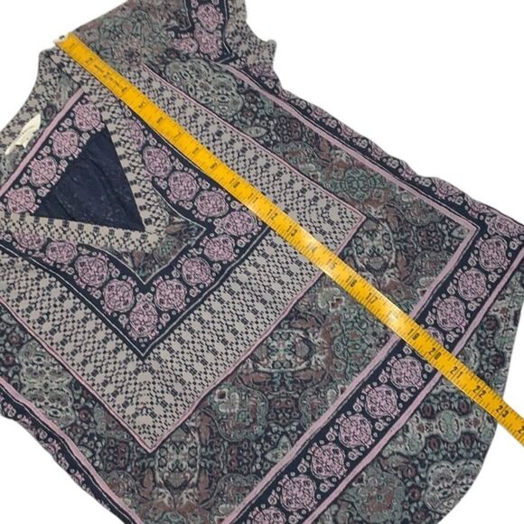 LUCKY BRAND Batik Lightweight Boho Tee Shirt - Picture 8 of 8